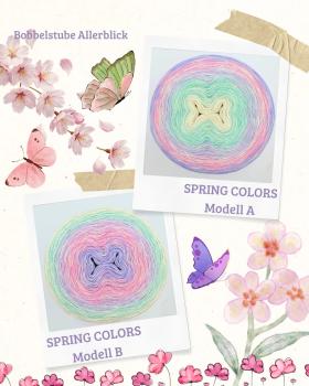 Bobbel des Monats März 2026 " SPRING COLORS " 5 Farben